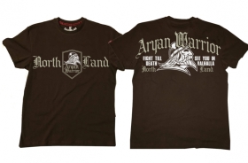 Premium Shirt - North Land - AW - FTD - Motiv 1 - braun Premium Shirt - North Land - AW - FTD - Motiv 1 - braun