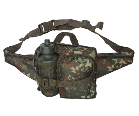 Bauchtasche - mit Trinkflasche - Flecktarn