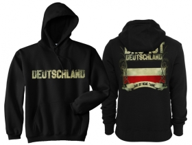 Kapuzenpullover - Meine Fahne - schwarz-weiß-rot Kapuzenpullover - Meine Fahne - schwarz-weiß-rot