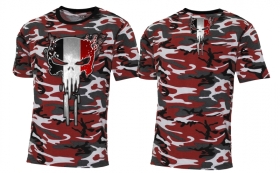 T-Hemd - Vergeltung - rot-camo T-Hemd - Vergeltung - rot-camo