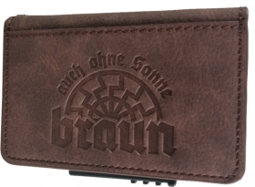 Kreditkarten - Etui - Auch ohne Sonne braun Kreditkarten - Etui - Auch ohne Sonne braun
