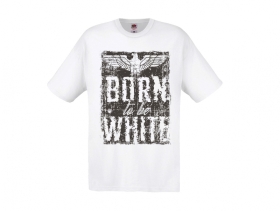 T-Hemd - Born to be white - Adler - weiß T-Hemd - Born to be white - Adler - weiß