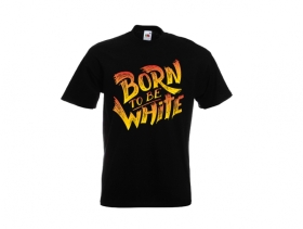 T-Hemd - Born to be white - Logo - schwarz/bunt T-Hemd - Born to be white - Logo - schwarz/bunt