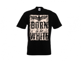 T-Hemd - Born to be white - Adler - schwarz/beige T-Hemd - Born to be white - Adler - schwarz/beige