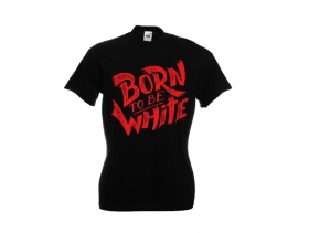 Frauen T-Shirt - Born to be white - Logo - schwarz/rot Frauen T-Shirt - Born to be white - Logo - schwarz/rot