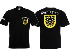 T-Hemd - Schlesien - schwarz T-Hemd - Schlesien - schwarz