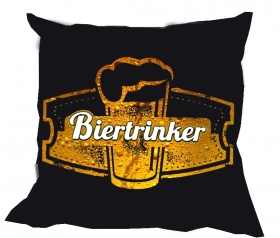 Kissen - Biertrinker