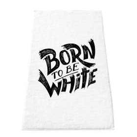 Handtuch - Born to be white - Logo Handtuch - Born to be white - Logo