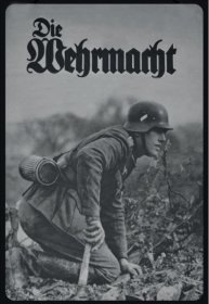 Blechschild - Die Wehrmacht - Auf der Lauer - D105 (57) Blechschild - Die Wehrmacht - Auf der Lauer - D105 (57)
