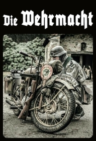 Blechschild - Die Wehrmacht - Schnelle Truppe - D94 (56) Blechschild - Die Wehrmacht - Schnelle Truppe - D94 (56)