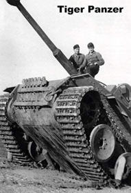 Blechschild - Tiger Panzer - D102 (84) Blechschild - Tiger Panzer - D102 (84)