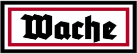 Emailleschild - Wache Emailleschild - Wache