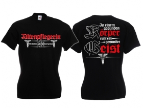 Frauen T-Shirt - Altenpflegerin - Motiv 2 Frauen T-Shirt - Altenpflegerin - Motiv 2