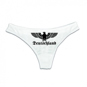 String Tanga - Reichsadler - Deutschland - weiß String Tanga - Reichsadler - Deutschland - weiß