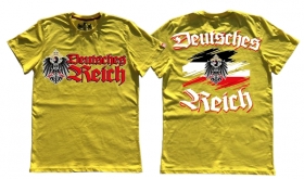 Premium Shirt - Deutsches Reich - gelb Premium Shirt - Deutsches Reich - gelb