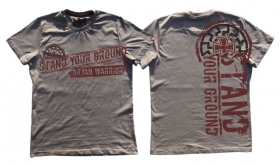 Premium Shirt - Stand your Ground - grau Premium Shirt - Stand your Ground - grau