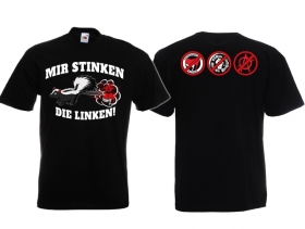 T-Hemd - Mir stinken die Linken - Motiv 1 T-Hemd - Mir stinken die Linken - Motiv 1