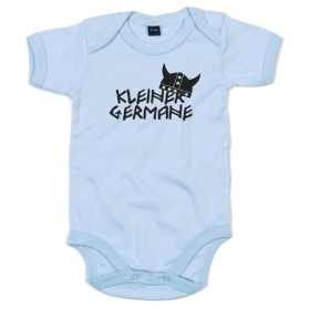 Baby-Bodie - Kleiner Germane - hellblau Baby-Bodie - Kleiner Germane - hellblau