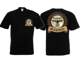 Frauen T-Shirt - Deutsches Reichsbräu - Kronkorken - schwarz Frauen T-Shirt - Deutsches Reichsbräu - Kronkorken - schwarz