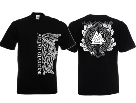 Frauen T-Shirt - Aryan Warrior - Irminsul - Motiv 2 Frauen T-Shirt - Aryan Warrior - Irminsul - Motiv 2