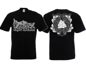Frauen T-Shirt - Aryan Warrior - Irminsul - Motiv 1 Frauen T-Shirt - Aryan Warrior - Irminsul - Motiv 1