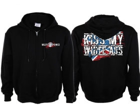 Frauen Kapuzenjacke - Kiss My White Ass - Südstaaten Frauen Kapuzenjacke - Kiss My White Ass - Südstaaten