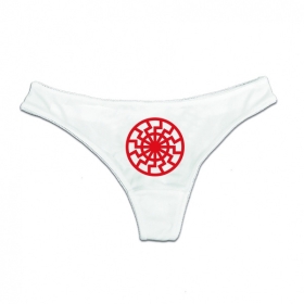 String Tanga - Schwarze Sonne - rot - weiß String Tanga - Schwarze Sonne - rot - weiß