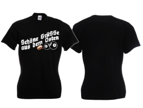 Frauen T-Shirt - Grüße aus dem Osten Frauen T-Shirt - Grüße aus dem Osten