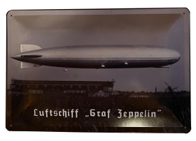 Blechschild - Luftschiff Graf Zeppelin - D156 (87) Blechschild - Luftschiff Graf Zeppelin - D156 (87)