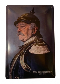Blechschild - Otto von Bismarck - D149 (4) Blechschild - Otto von Bismarck - D149 (4)
