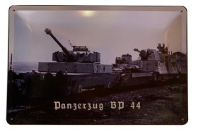 Blechschild - Panzerzug - D163 (92) Blechschild - Panzerzug - D163 (92)