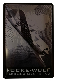 Blechschild - Focke-Wulf - D155 (17) Blechschild - Focke-Wulf - D155 (17)