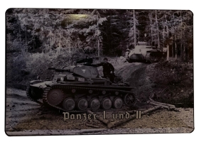 Blechschild - Panzer I & II - D175 (60) Blechschild - Panzer I & II - D175 (60)