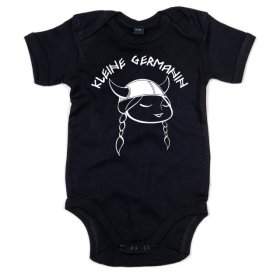 Baby-Bodie - Kleine Germanin - schwarz Baby-Bodie - Kleine Germanin - schwarz
