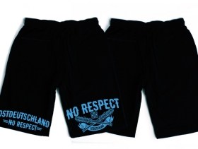 Short - Ostdeutschland - No Respect - schwarz/blau