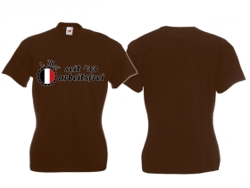 Frauen T-Shirt - 1. Mai - braun Frauen T-Shirt - 1. Mai - braun