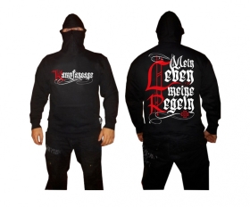 Ninja Kapuzenpullover - Kampfansage Ninja Kapuzenpullover - Kampfansage