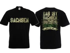 Frauen T-Shirt - Meine Fahne - Sachsen