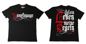 Premium Shirt - Kampfansage - schwarz Premium Shirt - Kampfansage - schwarz