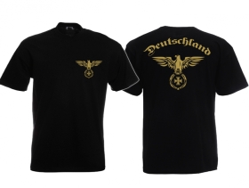 T-Hemd - Phoenix - Deutschland - schwarz/gold T-Hemd - Phoenix - Deutschland - schwarz/gold