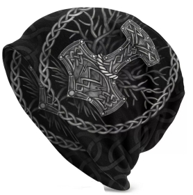 Beanie - Thors Hammer - Baum des Lebens (68) Beanie - Thors Hammer - Baum des Lebens (68)