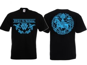 T-Hemd - Schlüssel nach Walhalla - Nogle Til Valhalla - schwarz/blau T-Hemd - Schlüssel nach Walhalla - Nogle Til Valhalla - schwarz/blau