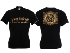 Frauen T-Shirt - Aryan Valkyrie - Tochter Odins - schwarz Frauen T-Shirt - Aryan Valkyrie - Tochter Odins - schwarz