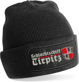 Mütze - BD - Schlachtschiff Tirpitz - schwarz Mütze - BD - Schlachtschiff Tirpitz - schwarz