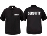 Polo-Shirt - Security - Beidseitig bedruckt - vorne klein