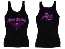 Frauen Top - Aryan Bloodline - Motiv 2 - schwarz/pink Frauen Top - Aryan Bloodline - Motiv 2 - schwarz/pink