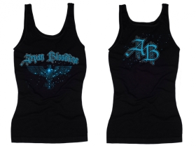 Frauen Top - Aryan Bloodline - Motiv 2 - schwarz/blau Frauen Top - Aryan Bloodline - Motiv 2 - schwarz/blau