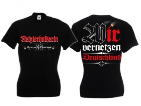 Frauen T-Shirt - Netztechnikerin Frauen T-Shirt - Netztechnikerin