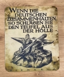 Mausunterlage / Mousepad / Mauspad - Bismarck - Wenn die Deutschen zusammenhalten