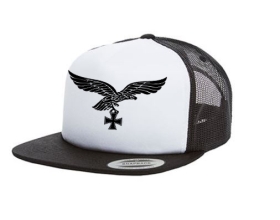 Cap Reichsadler Luftwaffe - 3-Tone - schwarz - Trucker Cap Cap Reichsadler Luftwaffe - 3-Tone - schwarz - Trucker Cap